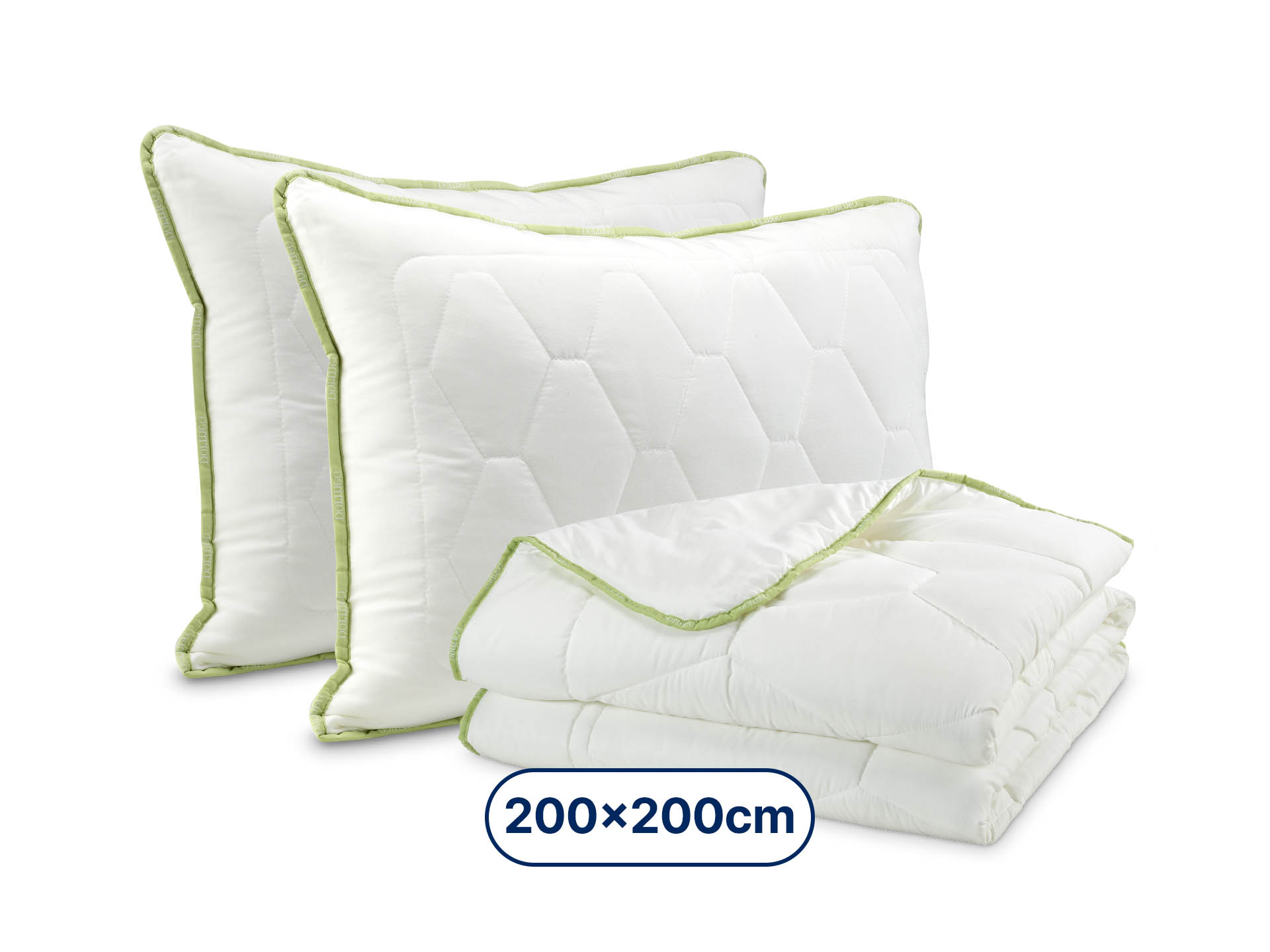 Dormeo Aloe Vera Pillow jastuk (2x 50x70 cm) + Dormeo Aloe Vera Pokrivač (200x200 cm) 50x70 cm