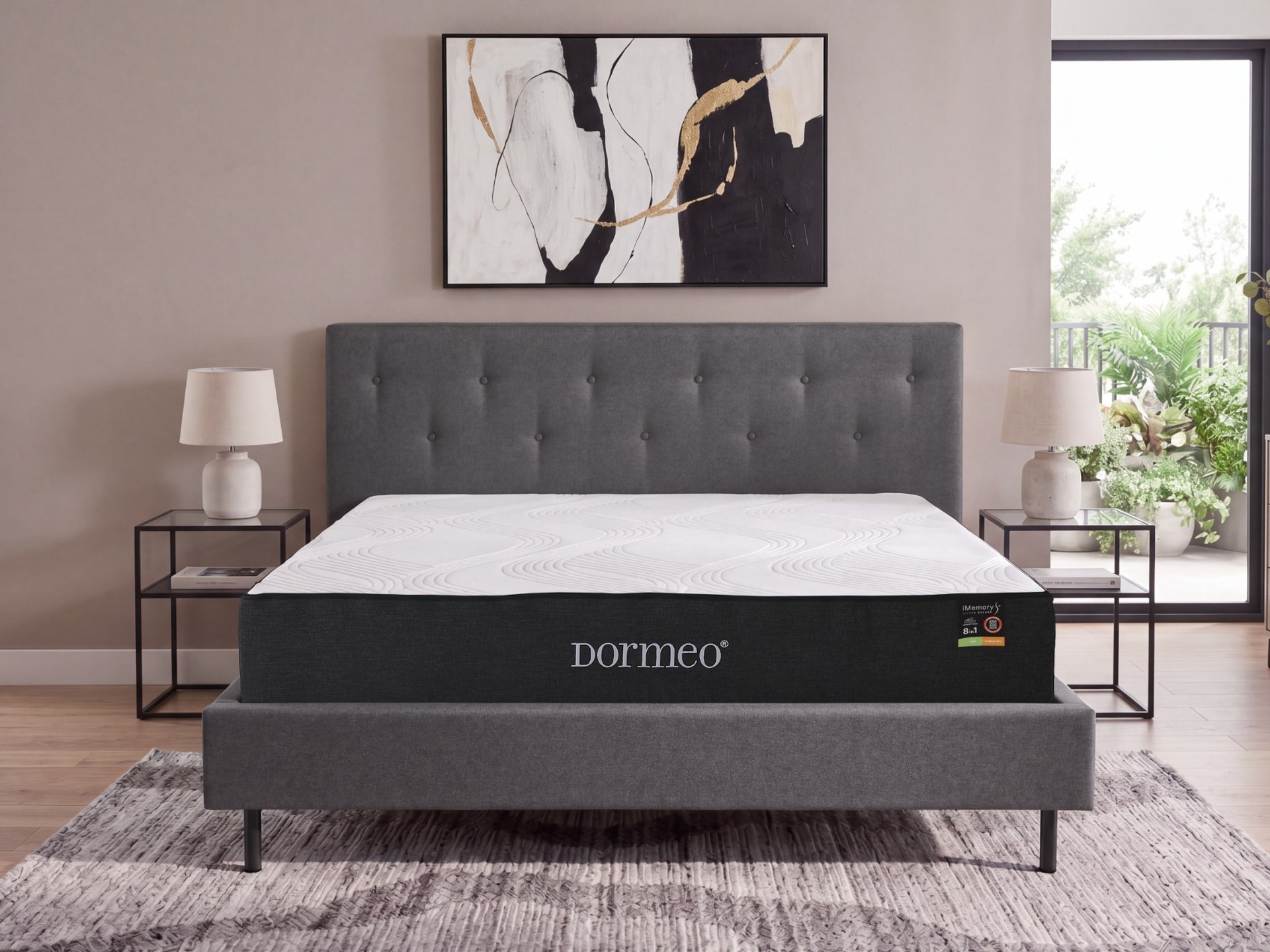 Madrac iMemory S+ Silver Deluxe Dormeo 27 cm 90x200 cm