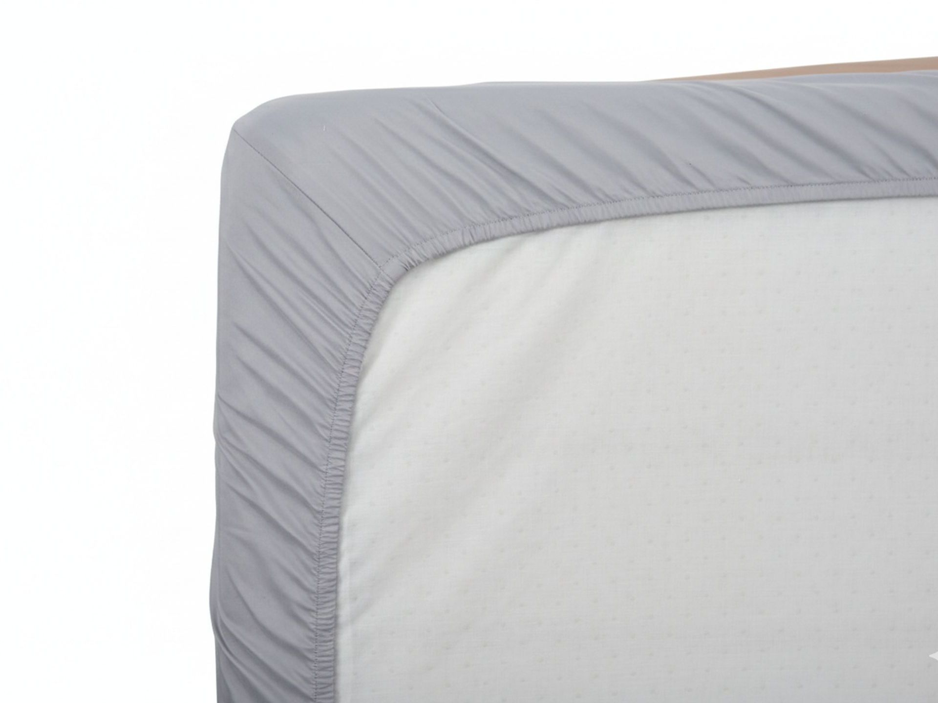 Plahta s gumicom siva Energy Dormeo 90x200 cm