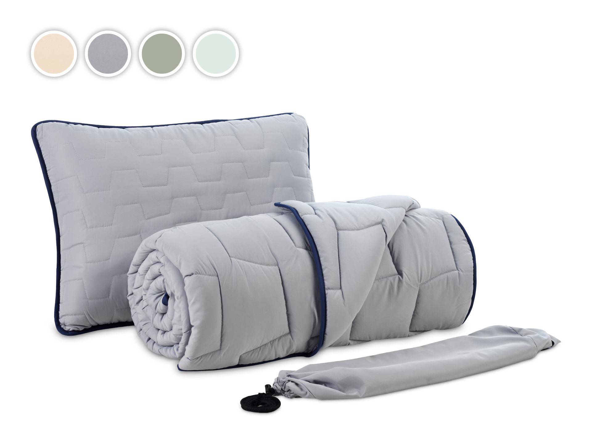 Set AdaptiveGO Dormeo 140x200 cm krem